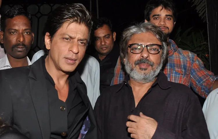 SHAH RUKH KHAN PUSHES SPACE ODYSSEY FOR SANJAY LEELA BHANSALI?