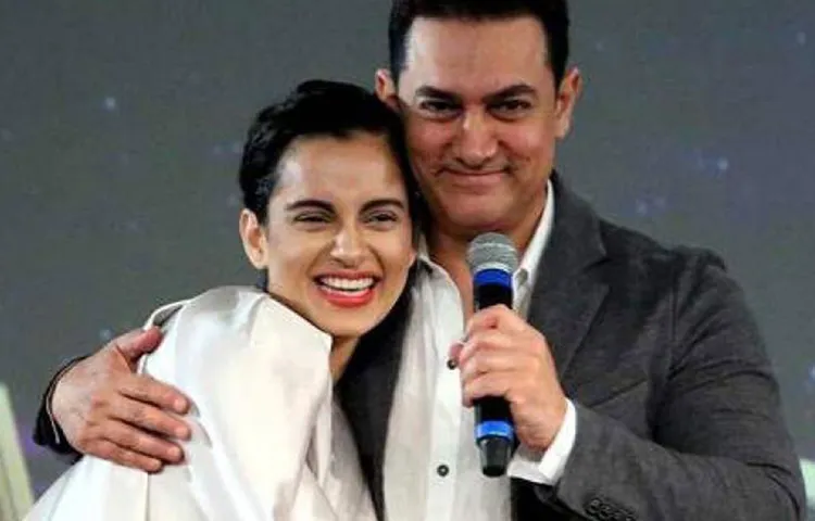 KANGANA RANAUT TO TEAM UP WITH AAMIR KHAN?