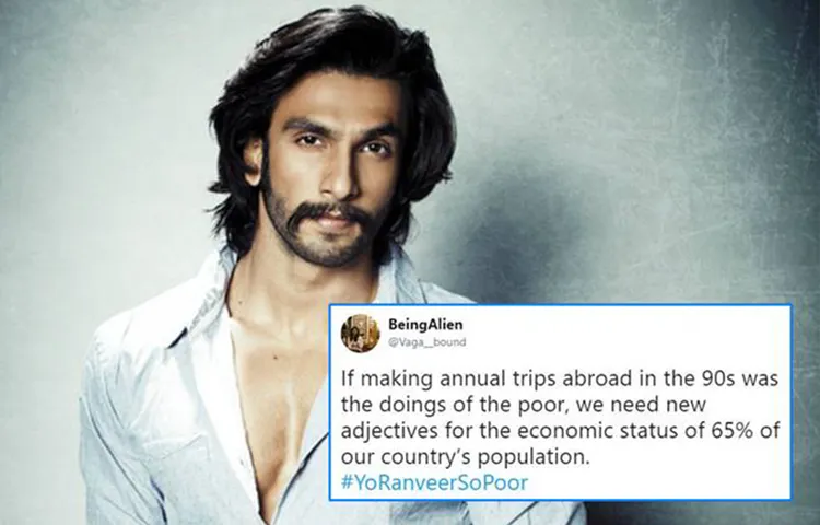 TWITTERATIS FEEL "POOR" FOR RANVEER SINGH