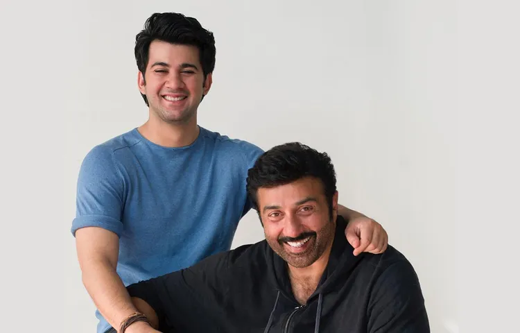 SUNNY DEOL AND SON KARAN STUCK IN DELHI THUNDERSTORM