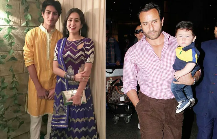 SAIF ALI KHAN TALKS ABOUT TAIMUR, SARA AND IBRAHIM ON FATHER'S DAY