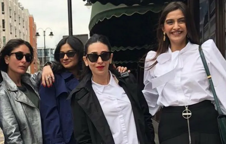 Here is a sneak-peek inside Kareena-Sonam's London holiday!