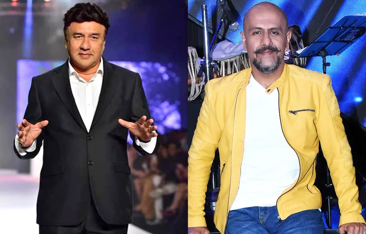 Anu Malik cracks jokes and enjoys so much fun with Vishal Dadlani on the sets of indian idol