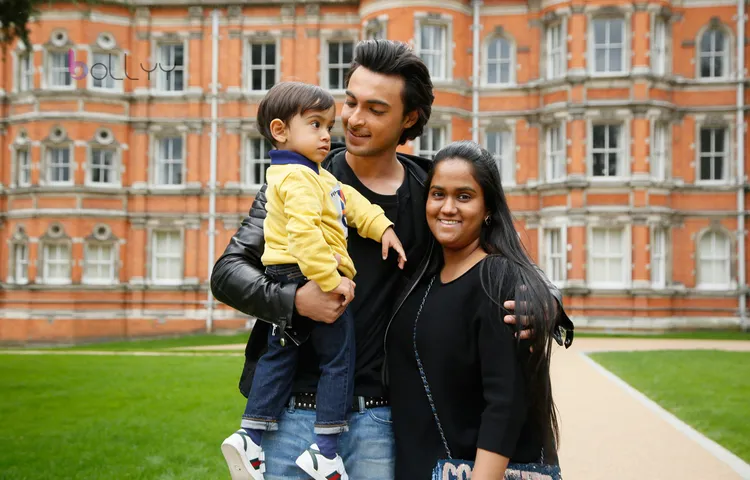 Aayush Sharma and wife Arpita recreate their wedding moments on Arpita's birthday