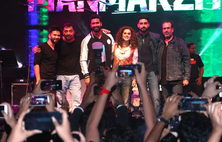 The Manmarziyaan concert tour flags off in Mumbai ! 