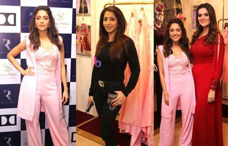 NUSHRAT BARUCHA LAUNCHES BLOOMING TALES FOR REBECCA DEWAN