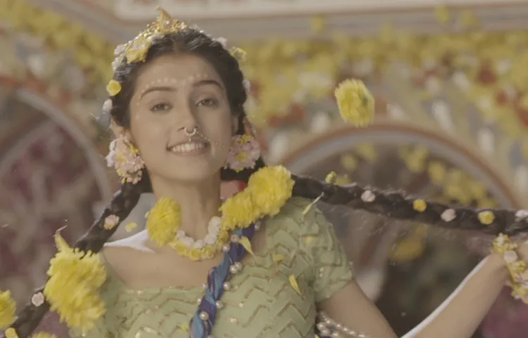Mallika Singh Is Sans Make-Up In Radhakrishn
