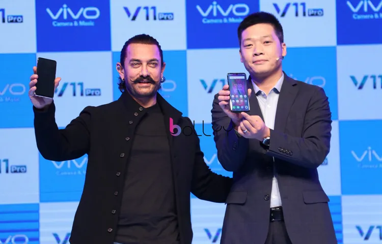 Aamir Khan Launched Vivo V11 Pro New Smartphone