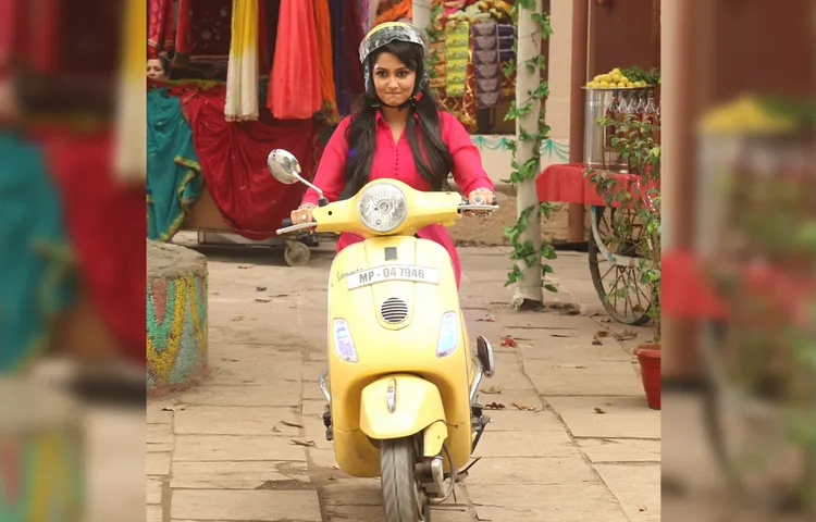 Srishti Jain's daredevil act on the set of Main Maayke Chali Jaungi