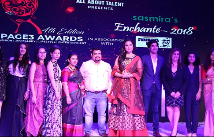 Lara Dutta Presents The Page3 Awards Organised In Association With Sasmira’s Enchanté 2018