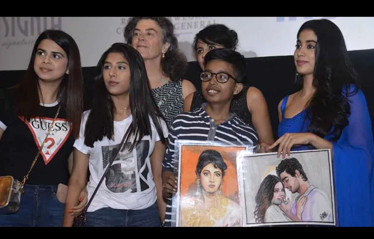 Jahnvi Kapoor Receives ARETS STJERNESKUDD (Shooting Star Of The Year) From By Royal Norwegian Consulate General