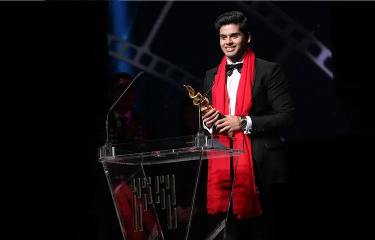 Abhimanyu Dassani Wins His First Award At The Macau International Film Festival!