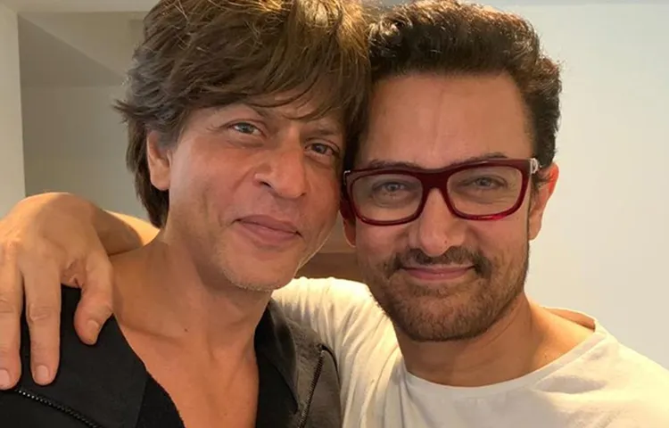 Shah Rukh Khan Thanks Aamir Khan For Rakesh Sharma Biopic