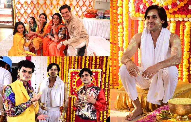 Randeep Has A Haldi Wali Holi Moment On The Sets Of Yeh Un Dinon Ki Baat Hai