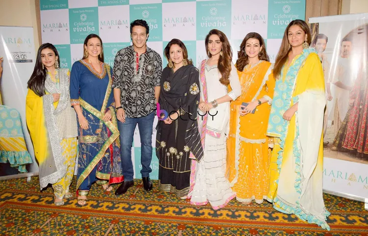 Globally Renowned Designer Mariam Khan Exhibits Her Bridal & Prêt Collection At Celebrating Vivaha Exhibition