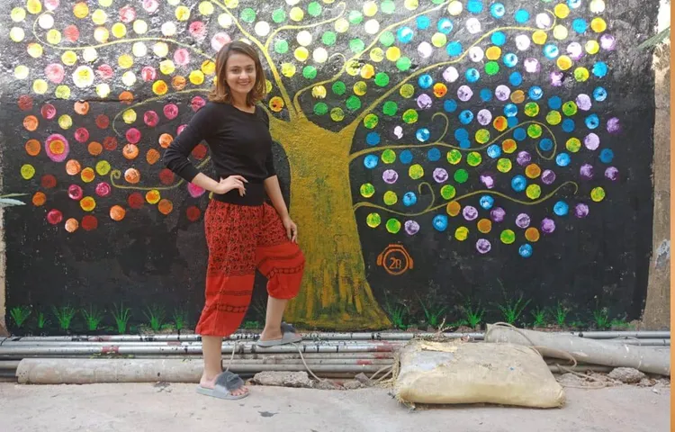 "Colour India, Clean India” Is An Initiative Started By Actress And Artist Shweta Rohira With 2b Foundation, An Ngo 