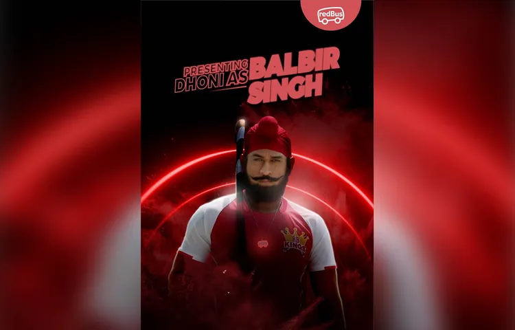 red Bus Proudly Presents MS Dhoni As Its Official Brand Ambassador