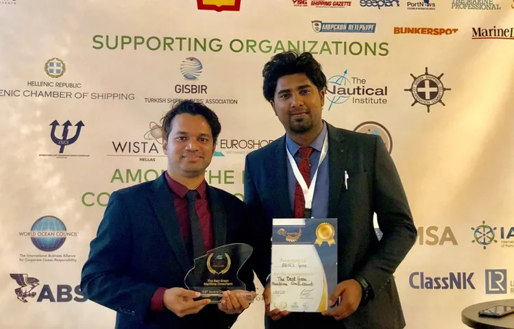 Aries Marine Wins Award For “Best Green Maritime Consultant” At International Green Shipping And Technology Summit At Athens, Greece