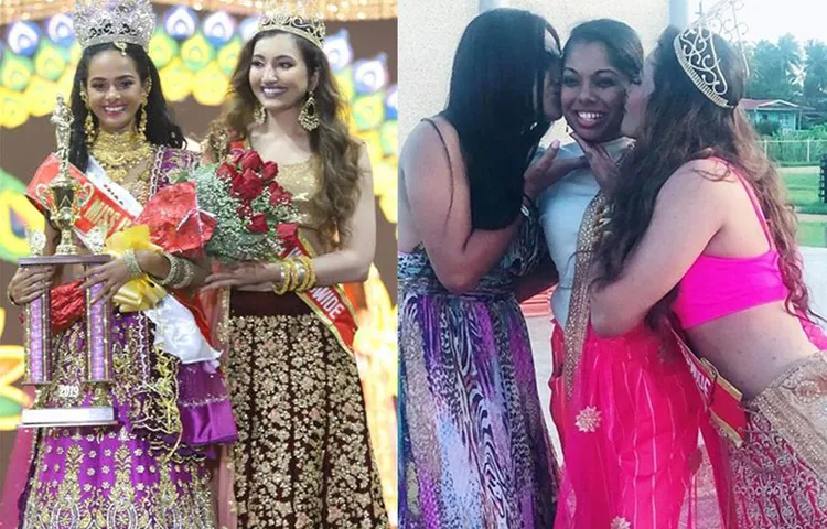 Miss-India-Worldwide-Shree-Saini-Gets-Warm-Welcome-At-Miss-India-Guyana-Pageant