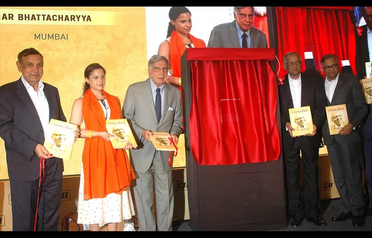Ratan Tata Attends Memorial For Prof Lord Kumar Bhattacharyya Function In Mumbai