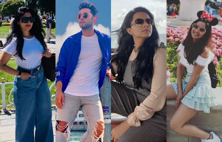 Here is where your favourite actors tell JYOTHI VENKATESH that they have been travelling this year!