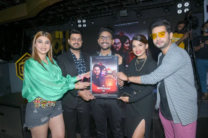 Launch of aagaaz entertainment’s New Single ”Be Intenhaan Sa” Featuring Jaan Kumar Sanu