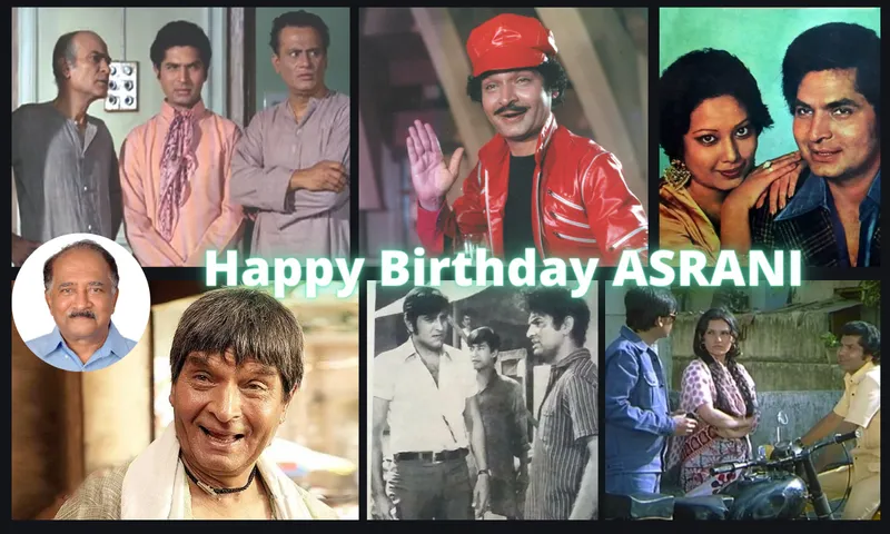 Asrani birthday
