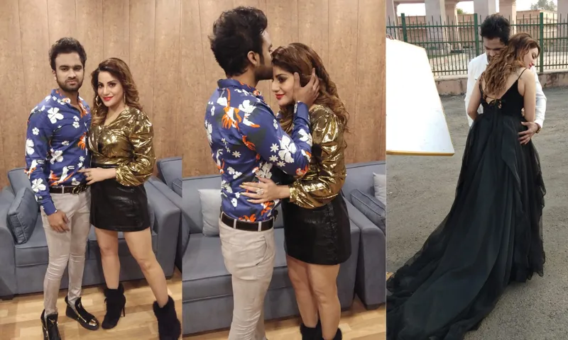 Sunny Waghchoure and Preeti Soni’s song ‘Baavre Nain shoot in Lucknow
