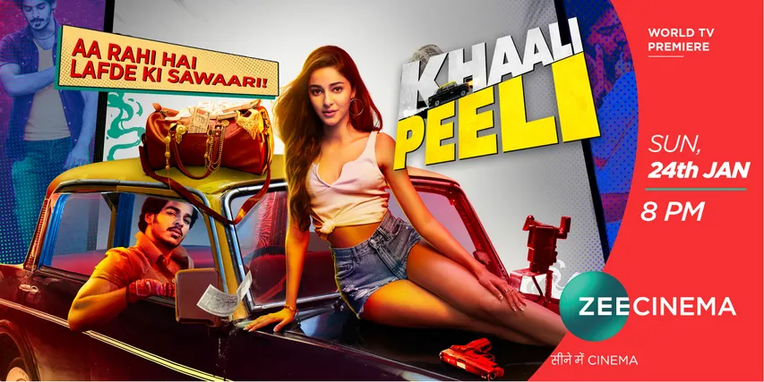 Zee Cinema takes you on Ek Lafde ki Sawari with the Premiere of Khaali Peeli
