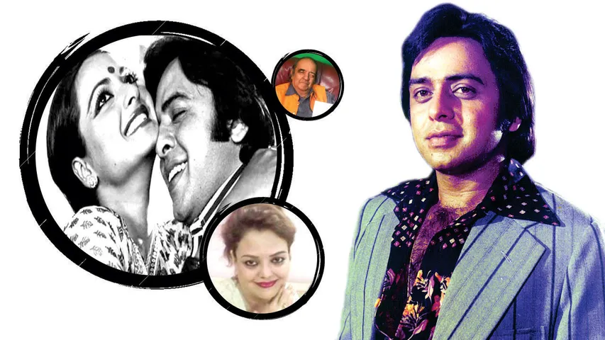 UNKEY CHHERE PE JO MUSKURAHAT THI VO EK MASK THA. USKE MUSHKILON KO CHHUPANE KE LIYE. KUCCH YAADEIN VINOD MEHRA KI..... BY ALI PETER JOHN