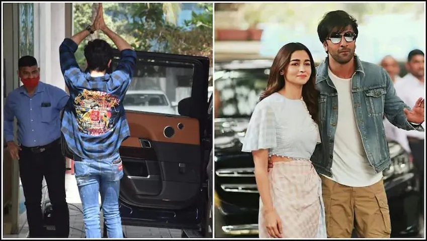 Ranbir Kapoor is praising Alia Bhatt's Gangubai kathiawadi's trailer in this style
