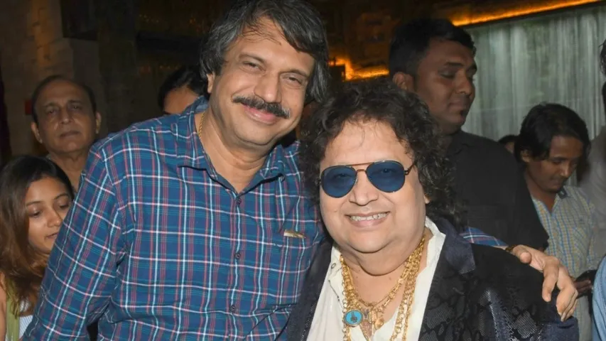 Before the antim-yaatra----Alvidaa Bappi-Da !