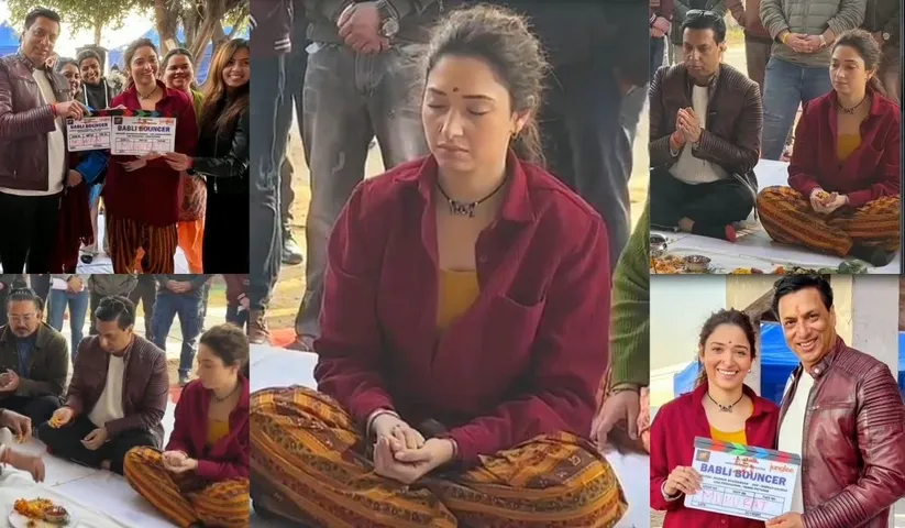 Exclusive BTS video of Tamannaah-starrer Babli Bouncer out now