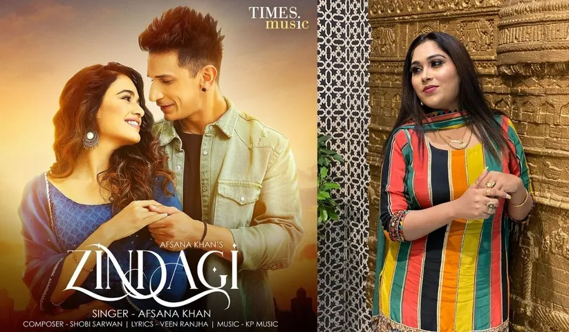 Afsana Khan's Zindagi featuring the power couple Prince and Yuvika releases on Times Music