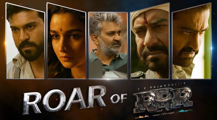 On the eve of India's 75 years of independence, Zee Cinema invites you to watch the World TV premiere of the greatest film of Indian cinema RRR with your entire family on August 14th @ 8PM