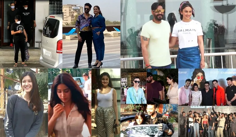 B-Town Celebrities gets snapped By Paparazzi
