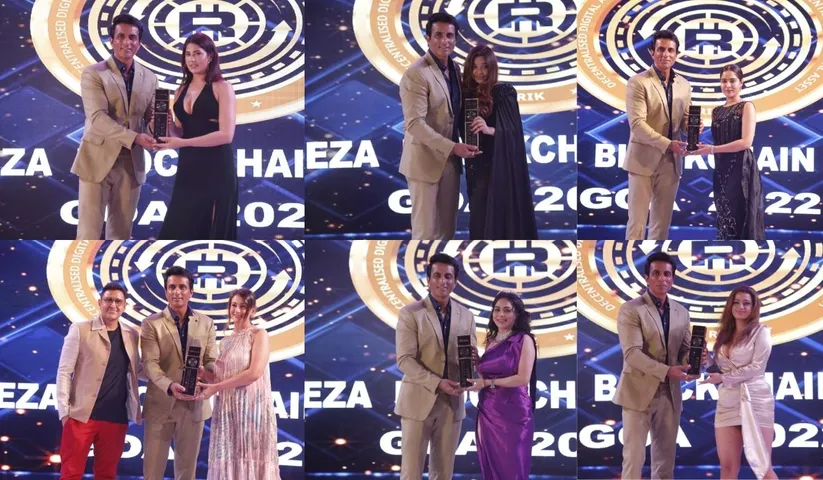 Brand Icon organised, Wedding Icon Honour Awards and Rikeza blockchain summit in Goa with Sonu Sood as Chief Guest