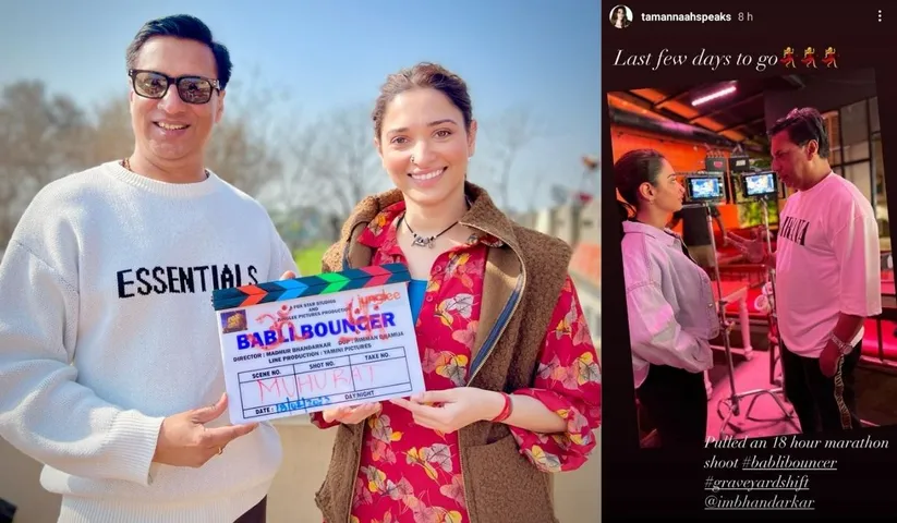 Tamannaah Bhatia works 18-hours at a stretch for Babli Bouncer!