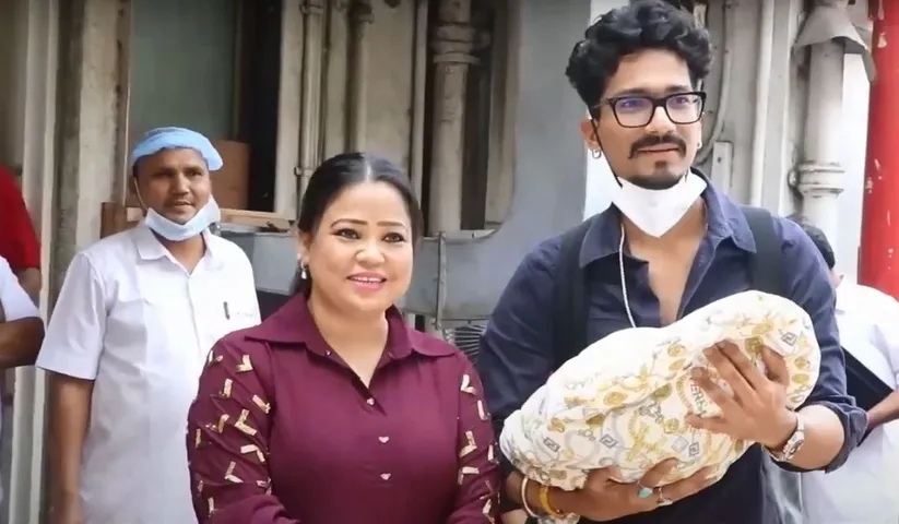 Bharti Singh returned home from hospital with her Newborn Son