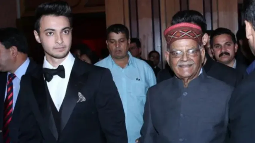 Ayush Sharma's grandfather Former politician Pandit Sukh Ram has passed away