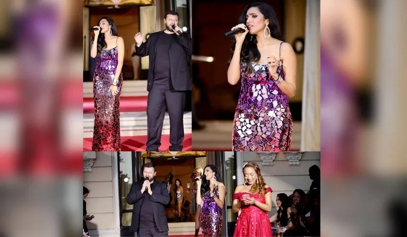 Raveena Mehta Makes her country proud at the 75th Cannes Film Festival.... BY Anjali Hegde