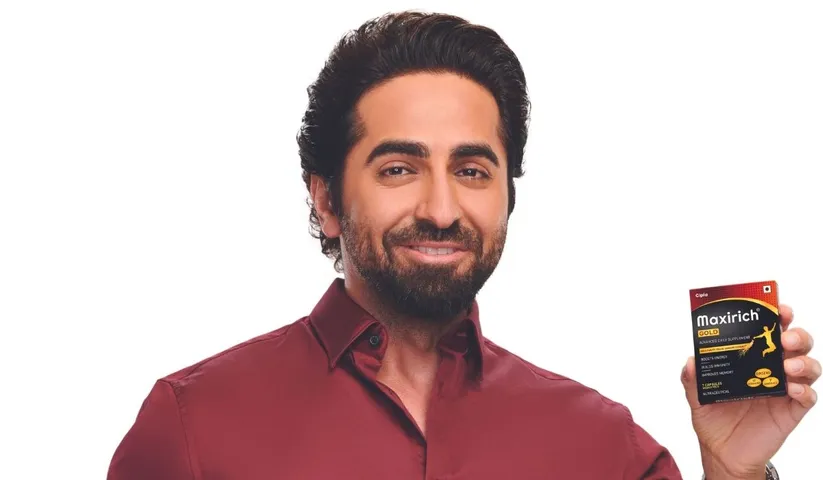 Cipla Health releases a new TVC featuring Bollywood Star, Ayushmann Khurrana for their flagship health supplement brand Maxirich Gold