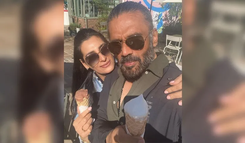 Suniel Shetty's trains his trainer to cheat/please wife with an ice cream date