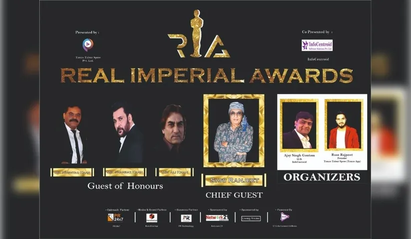 'Real Imperial Awards 2022' to be held on May 29 in Mumbai