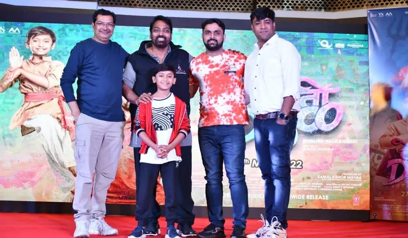 Choreographer Ganesh Acharya Came to Delhi to Promote his Movie " Dehati Disco"