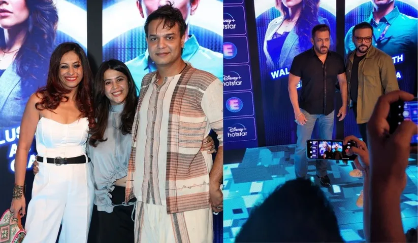 Superstar Salman Khan and Ekta Kapoor spotted at the launch party of Siddharth Kumar Tewary’s Escaype Live