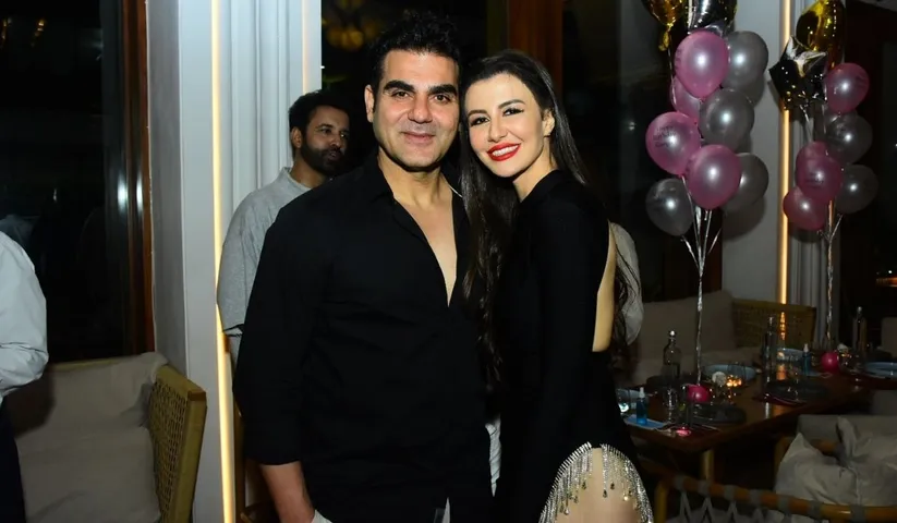 Happy Birthday Giorgia Andriani, Actress Dons A Sexy Black Dress As She Arrives For Her Birthday Party