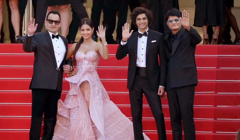 Team ‘Safed’ pictures from Cannes 2022 red carpet