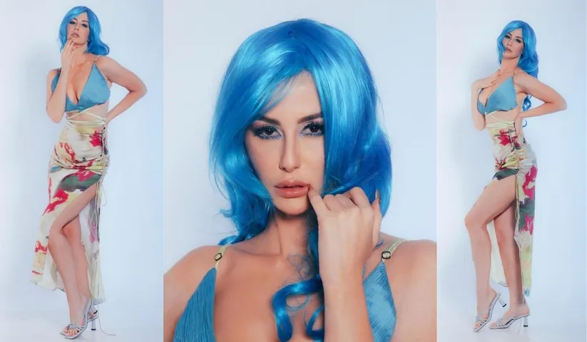 Giorgia Andriani Sets Out Sultry Vibes As She Flaunts Her Curvaceous Figure In This New Mermaid Look