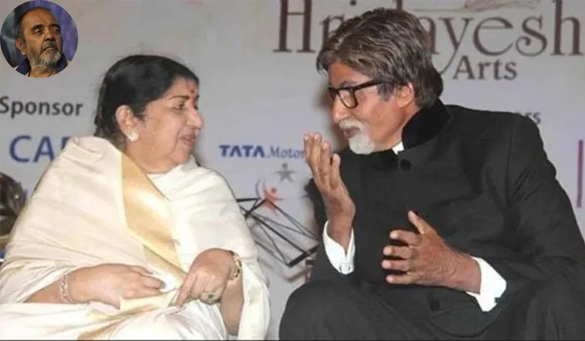 Lataji Amitabh Ko Hindi Bhaasha Ka Shahenshah Maanti Thhi... BY ALI PETER JOHN